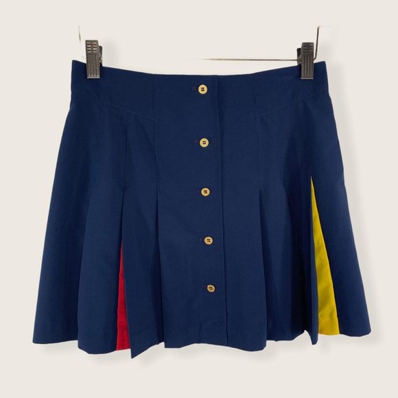 Vintage Tail Pleated Tennis Skirt